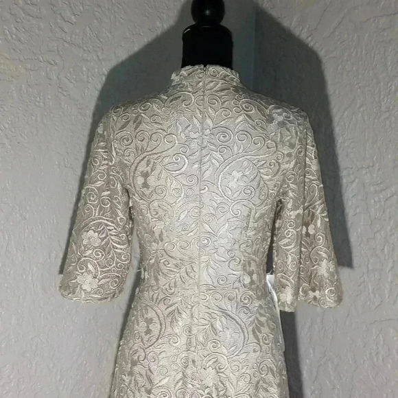 JS COLLECTIONS Angela Midi Dress sz 2 - Picture 8 of 11